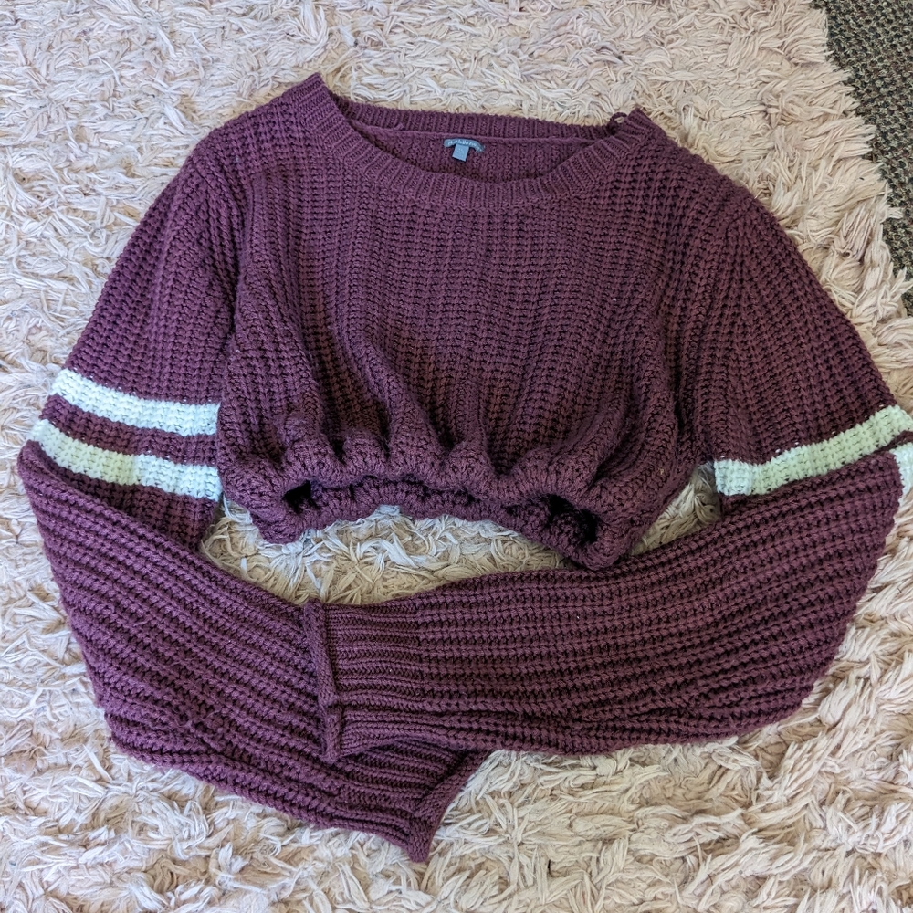 pretty cropped sweater